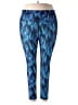 Xersion Print Blue Active Pants Size 2X - photo 1