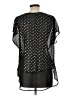 Bobeau 100% Polyester Polka Dots Black Short Sleeve Blouse Size L - photo 2