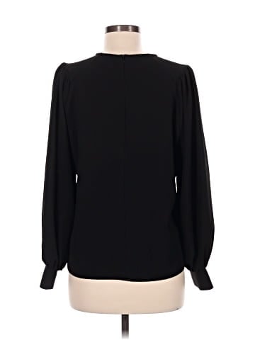 Ganni Long Sleeve Blouse (view 2)