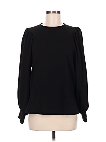 Ganni Long Sleeve Blouse (view 1)