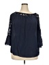 C established 1946 Blue 3/4 Sleeve Blouse Size 18-20W - photo 1