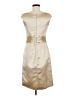 LanTing Bride 100% Polyester Solid Ivory Gold Cocktail Dress Size M (estimated) - photo 2