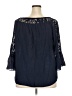 C established 1946 Blue 3/4 Sleeve Blouse Size 18-20W - photo 2
