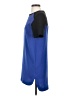 H&M 100% Polyester Color Block Blue Casual Dress Size 4 - photo 5
