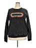 Zyia Active Graphic Black Sweatshirt Size 3X - photo 1
