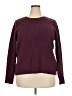 Eddie Bauer Solid Burgundy Pullover Sweater Size XXL - photo 1