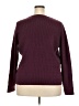 Eddie Bauer Solid Burgundy Pullover Sweater Size XXL - photo 2