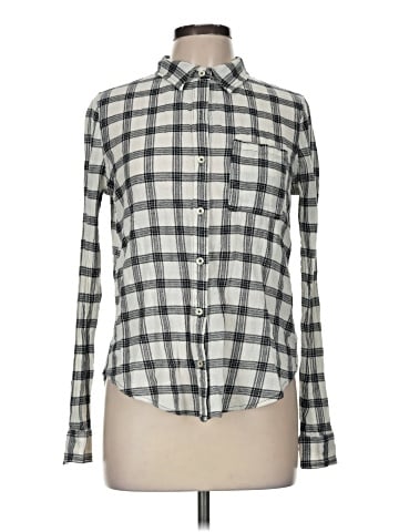 XXI Long Sleeve Button-Down Shirt (view 1)