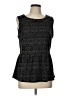 Talbots Black Sleeveless Blouse Size L - photo 1