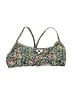 Arena 100% Polyester Animal Print Green Swimsuit Top Size Lg (36) - photo 1