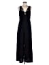 Trixxi 100% Polyester Solid Black Jumpsuit Size XL - photo 1