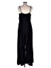 Trixxi 100% Polyester Solid Black Jumpsuit Size XL - photo 2