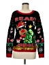 No Boundaries 100% Polyester Black Pullover Sweater Size M - photo 1