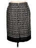 Van Heusen 100% Cotton Graphic Black Formal Skirt Size 10 - photo 2