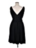 Calvin Klein Solid Black Cocktail Dress Size 10 - photo 2