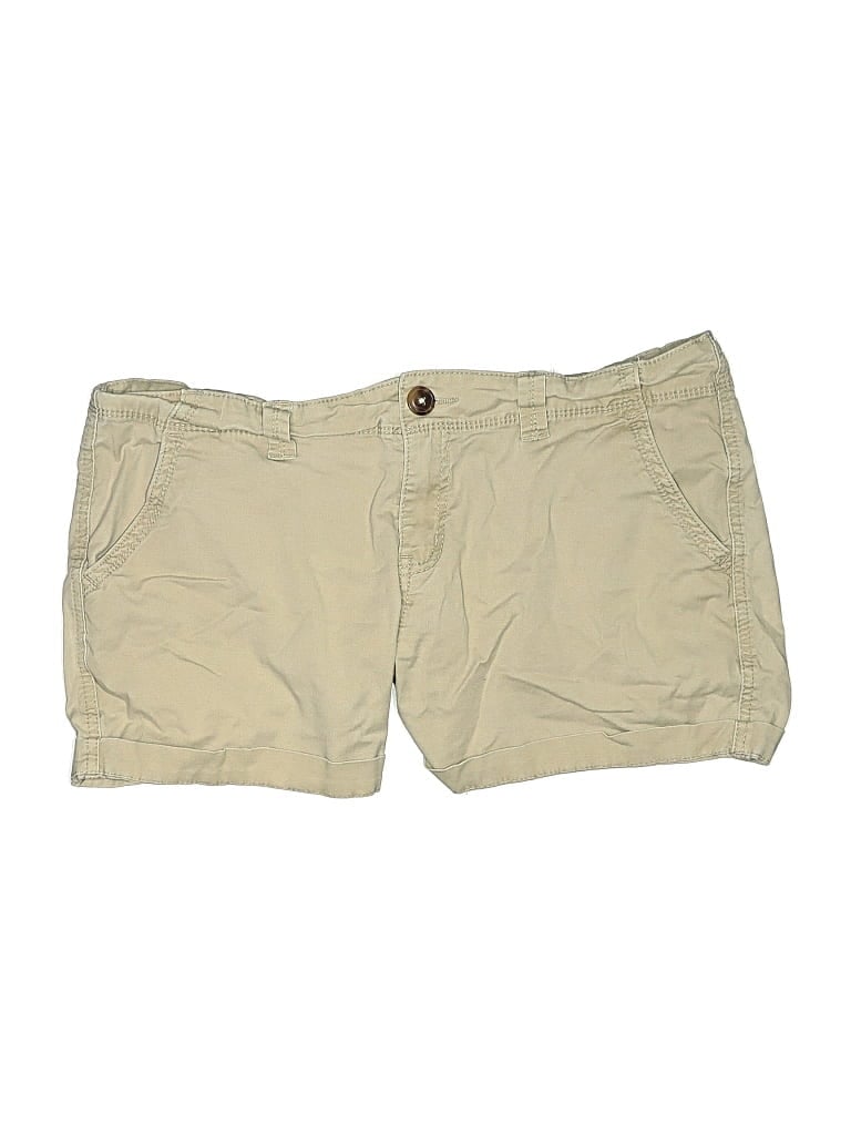 Pre-owned Maurices Khaki Shorts In Tan
