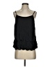 Elle 100% Polyester Black Sleeveless Blouse Size S - photo 1