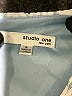 Studio One 100% Polyester Graphic Blue Cocktail Dress Size 8 - photo 7