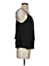 Elle 100% Polyester Black Sleeveless Blouse Size S - photo 4