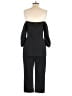 BCBGMAXAZRIA Solid Black Jumpsuit Size S - photo 2