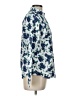 Lands' End 100% Baumwolle Paisley Blue Long Sleeve Blouse Size 10 - photo 4