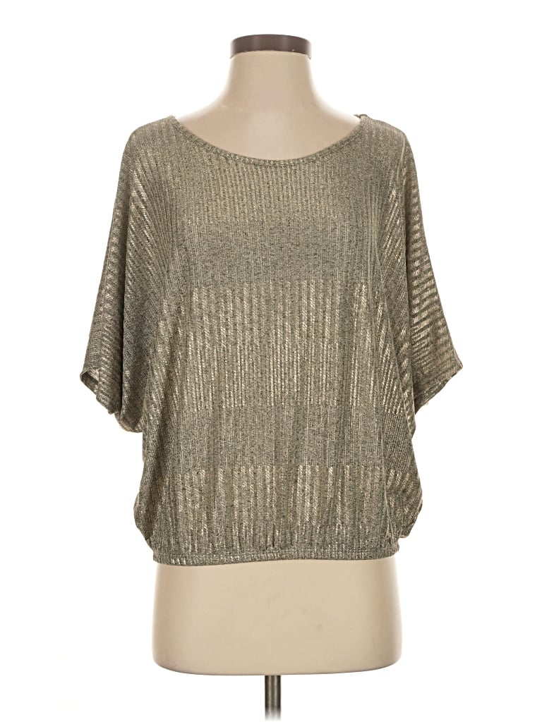 Pre-owned Espresso 3/4 Sleeve T-shirt In Gold