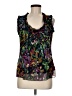 Spense Black Sleeveless Blouse Size M - photo 1