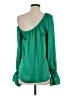 Ramy Brook 100% Polyester Green 3/4 Sleeve Blouse Size XS - photo 2