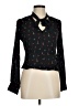fleur du mal Black Long Sleeve Blouse Size 6 - photo 1