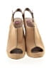 Elaine Turner 100% Leather Tan Heels Size 10 - photo 2