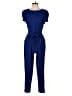 Calvin Klein Solid Blue Jumpsuit Size 6 - photo 1