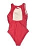 Unbranded Solid Red One Piece Swimsuit Size S (estimated) - photo 2