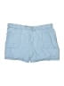 Lane Bryant 100% Lyocell Solid Blue Shorts Size 18 - 20 Plus - photo 1