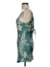 Zara Paisley Teal Cocktail Dress Size XS - photo 5
