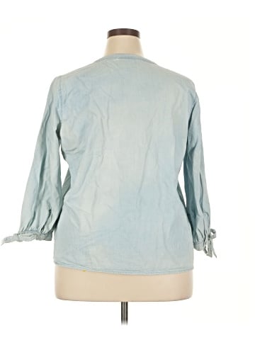 St. John's Bay 3/4 Sleeve Blouse (view 2)