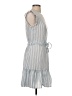 dip Stripes Gray Blue Casual Dress Size XS - photo 4