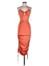 Jade Orange Cocktail Dress Size M - photo 1