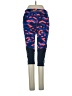 Athleta Print Blue Active Pants Size S - photo 2