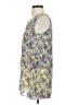 CAbi 100% Polyester Print Blue Sleeveless Blouse Size XS - photo 5