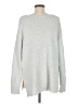 Mia + Tess Metallic Silver Pullover Sweater Size M - photo 2