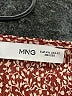 MNG 100% Polyester Animal Print Brown Casual Dress Size 12 - photo 7
