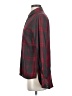 CAbi 100% Rayon Plaid Red Long Sleeve Button-Down Shirt Size XS - photo 5