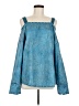 Unbranded Blue Long Sleeve Blouse One size (estimated) - photo 1
