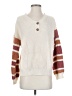 Unbranded 100% Acrylic Color Block White Pullover Sweater Size S - photo 1