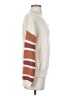 Unbranded 100% Acrylic Color Block White Pullover Sweater Size S - photo 4