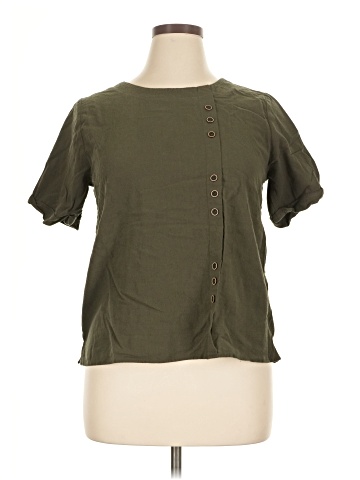 Zanzea Collection Short Sleeve Blouse (view 1)