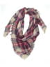 Unbranded Plaid Burgundy Pink Scarf One size - photo 1