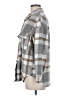 Unbranded 100% Polyester Plaid Gray 3/4 Sleeve Blouse Size M - photo 5