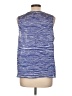 Daniel Rainn 100% Polyester Blue Sleeveless Blouse Size L - photo 2