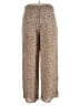 She + Sky 100% Polyester Animal Print Gold Casual Pants Size L - photo 2